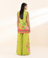 Unstitched Women's Printed Lawn Green Two Piece Suit